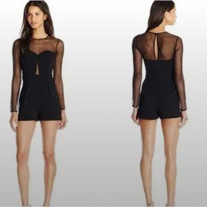 BCBGeneration Black Romper, Size 8